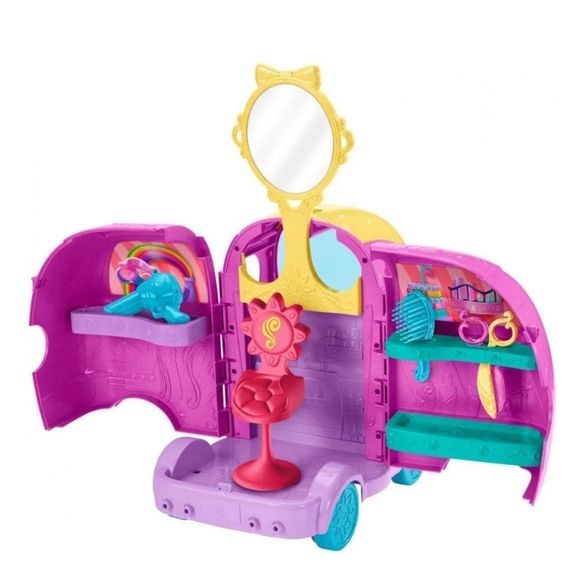 Sunny Day Glam Vanity rolling Vehicle and  Doll - Picture 3 of 7